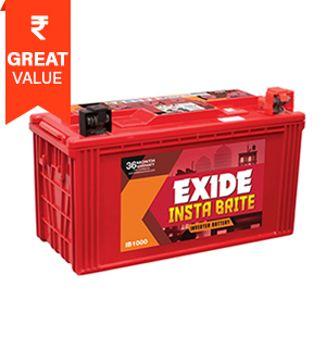 Exide New Insta Brite Battery