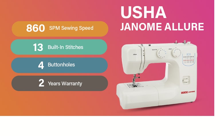 USHA Janome Allure