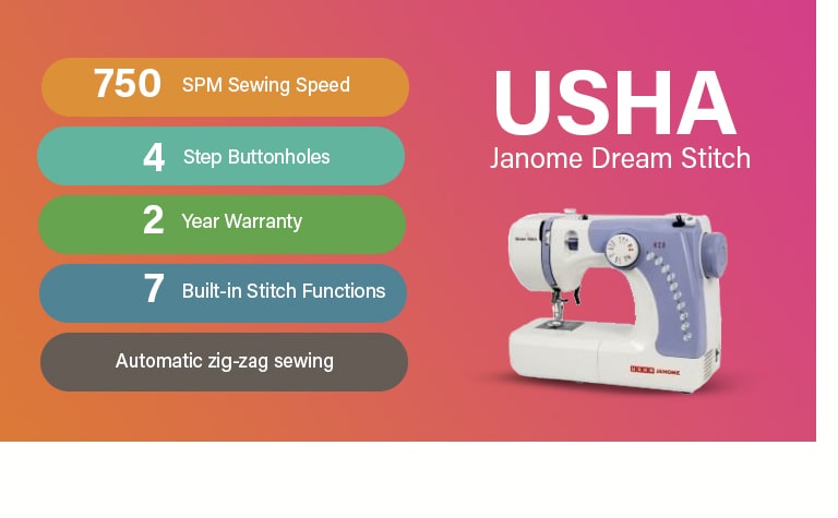 Usha Janome Dream Stitch