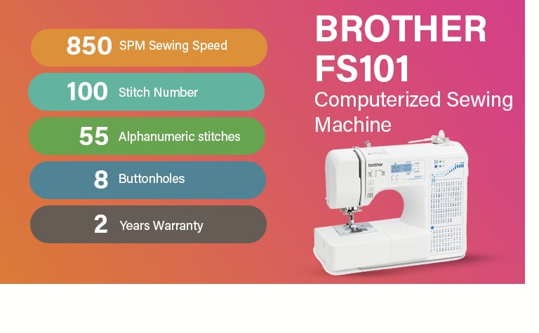 Brother FS101 Computerized Sewing Machine
